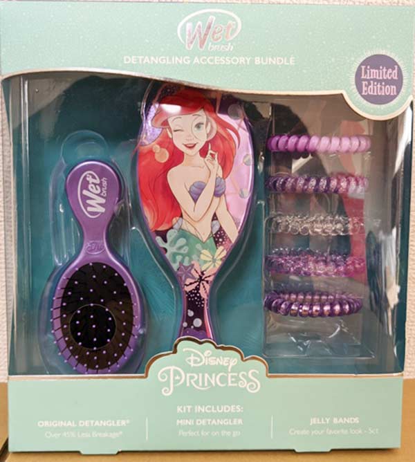即納★【COSTCO】コストコ通販ウェットブラシ ディタングリングブラシ＆ヘアアクセサリーセットのサムネイル