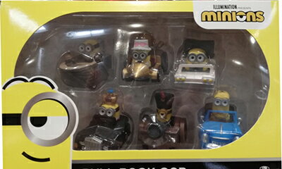 【あす楽】5の倍数日は楽天カードエントリーで5倍/即納★【COSTCO】コストコ通販MinionsPullBackCar6 ミニオンズ プルバックカー 6個セット