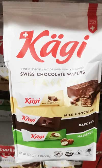 5̔{͊yVJ[hGg[5{/[yCOSTCOzRXgRʔ́ykagiz XCX`R[g EGn[X 500g Kagi Swiss Chocolate Wafers