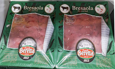 ★即納★【COSTCO】コストコ通販【Beretta】ベレッタ イタリー ブレザオラ (牛肉の生ハム) 90g×2（要冷蔵）