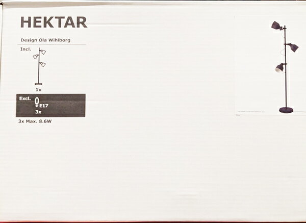 楽天市場】ikea hektar フロアランプ 3スポットの通販 楽天市場】ikea hektar フロアランプ 3スポットの通販