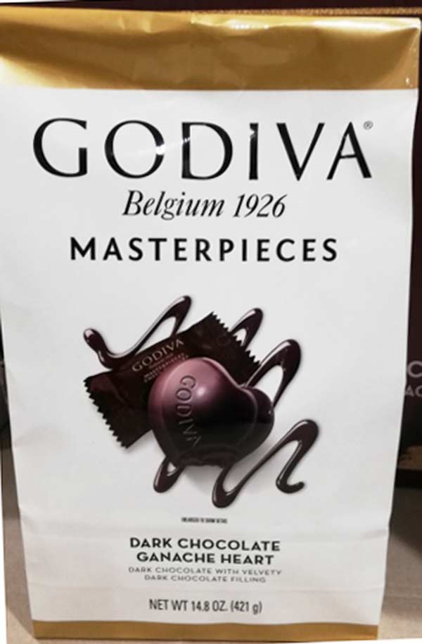 【あす楽】5の倍数日は楽天カードエントリーで5倍/即納★【COSTCO】コストコ通販【GODIVA】ゴディバ MASTERPIECES マスターピース ダークハート XLバッグ/クリスマス/XMAS/プレゼント/バレンタインのサムネイル