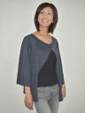 y[zyΉ1/2X[utA[J[fBKyI^lCeBuApz(Ladies)1/2 Sleeve Swing Top /ʔ/o^Cf[