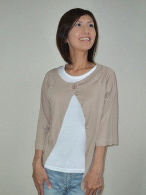 【即納】あす楽対応1/2スリーブフレアーカーディガン【オルタネイティブアパレル】(Ladies)1/2 Sleeve Swing Top /通販/バレンタインデー