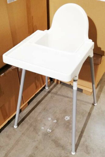 あす楽★5の倍数日は楽天カードエントリーで5倍/【IKEA】イケア通販【ANTILOP】ハイチェア トレイ付 あす楽★5の倍数日は楽天カードエントリーで5倍/【IKEA】イケア通販【ANTILOP】ハイチェア トレイ付