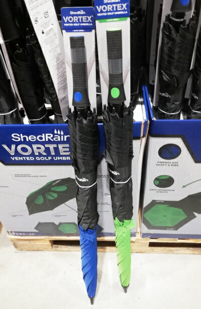 5の倍数日は楽天カードエントリーで5倍/★即納★【COSTCO】コストコ通販シェッドレイン ボルテックス ワンプッシュゴルフ傘 UPF50+対応 ※他の商品との同梱不可商品となります。通販格安セール情報 楽天 通販