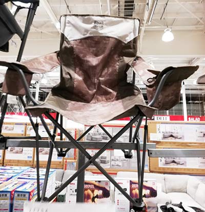 5の倍数日は楽天カードエントリーで5倍/即納★【COSTCO】コストコ通販【TIMBER RIDGE】キャンプ用 クワッドチェア 最大耐荷重181kg通販格安セール情報 楽天 通販
