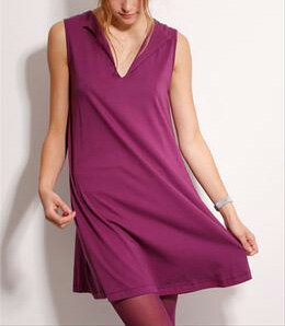 あす楽★即納【キーネックワンピース【オルタネイティブアパレル】(Ladies)Benatar Trapeze Dress/通販