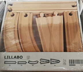 【IKEA】イケア通販【LILLABO】レール　10 ピース