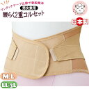 コルセット 腰らく2重コルセット M-L/LL-3L | 腰痛ベルト ...(4)
