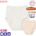 介護インナー 失禁ショーツ グンゼ 愛情らくらく 着替えらくらく肌着 女性用 ショーツ HW0472 M/L/LL おためし フェムケア フェムテック