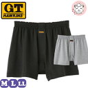 グンゼ ホーキンス 前あき 無地 ワンポイント メンズ 綿100% HK1993 M/L/LL ニットトランクス ボクサーパンツ インナー 下着 アンダーウェア...