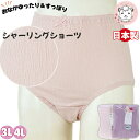 おへそがでない 大判ショーツ 6枚セット レディース パンツ 深ばき 日本製 大きいサイズ 3L/4L ショーツ シャーリングショーツ ゆったり 1枚ばき 締め...