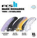 FCS2 フィン ツインスタビ MR マークリチャーズ MARK RICHARDS 2+1 TWIN STABILISER FIN ツイン スタビライザー PC パフォーマンスコア 3枚入り 日本正規品 サーフィン サーフボード ショートボード