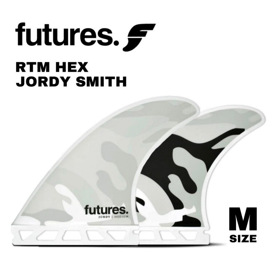 フューチャーフィン future fin ジョディスミス RTM HEX JORDY CAMO MIDEUM トライフィン 3枚セット サーフィン サーフボード ショートボード Mサイズ