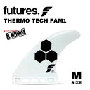 【1,000円クーポン発行中!!】フューチャーフィン future fin サーモテック アルメリック THERMO TECH AM1 MIDEUM トライフィン 3枚セット サーフィン サーフボード ショートボード Mサイズ