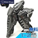ZSADZS バイク用 膝プロテクター 耐衝撃構造 バイクプロテクター ひざすねプロテクター ニープロテクター ガード バイク用防具 左右セット (ブラック)