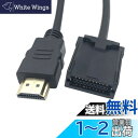 YFFSFDC カーナビ用 HDMI変換Eタイプデータケーブル - トヨタ ホンダ(ギャザズ) 三菱 日産 ダイハツ純正ナビなどに対応 NSZT-Y68T Y66T W68T W66T NSZN-Z68T Z66T NSZT-YC4T NSZT-Y64T NSZT-YA4T NSZT-ZA4T NSZT-W66T NSZA-X64T NSZN-W64T VXM-217VENi 207 VFEi VXM18