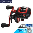 Wellvie classy ベイトリール 左ハンドル ワカサギ釣り 18+1BB 8.1:1 ハイギア ブラック/レッド 釣り 海釣り リール タコ バス釣り...