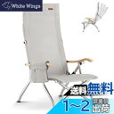 ロースタイル ICECO 4段階リクライニング式 ハイバックチェア 10年品質保証・耐荷重265KG・1600D座面・A7075アルミ合金フレーム・ハイ/ローバック切替可能 キャンプ 折りたたみ ガーデン 室内用(グレー)