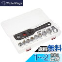 【送料無料】アネックス(ANEX) オフセットアダプター19 対辺19mm ケース付 マルチセット AOA-19S2 【狭いところのネジやナット回しに】狭所作業...