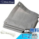 HIGHAWK 日よけ シェード 夏 キャンプ 庭?ベランダ用 サンシェード オーニング 目隠し 撥水 暑さ対策 通気 日除けセイル グレー 5m固定ロープ付き(2m×2m)