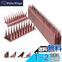 Babenoun 鳥よけグッズ 高3.5cmとげマッ 侵入を防ぎ 鳥除けト鳩よけグッズ 鳥よけ 鳩よけ とげ 大小の棘 猫除け 撃退 簡単設置 屋上 窓枠用 4...