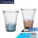 アデリア(ADERIA) 津軽びいどろ MATSURI 金彩 タンブラーペアセット 305ml 日本製 化粧箱入 グラス ハイボール コップ ビール おしゃれ ...