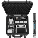 Lekufee DJI Mini 4 Pro 防水ハードキャリングケース- DJI Mini 4 Pro ドローン、DJI Mini 4、Mini 3 Pro、...