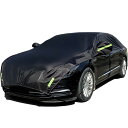 Konnfeir 車カバー ハーフ カーカバー ボディーカバー 自動車カバー 車体カバー ハーフカバー ハーフ車カバー 210Tポリエステル生地 薄手のコットン...