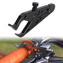 【送料無料】Largoods スロットルロックバイク用 クルーズコントロール 簡単な取り付け クリップ 汎用 スロットルアシスト ハンド 60g アクセル補助 グリップロッキングクリップ 高級感 シリコンリング付き フローバルブコントロールシステム アルミニウム合金