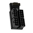 【送料無料】xiwai PCIe 5.0 パワーモジュラーアダプター 4つのATX 8ピン 16ピン (12+4) 12VHPWR コネクター アップアングル90度 4080 5090TIグラフィックスカード用