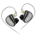 Yinyoo KZ ZA12(4BA+2DD)ハイブリッド型 イヤモニ カナル型 kz イヤホン 高遮音性 ゲーミングイヤホン 10mm超線形ダイナミックドライバー+8mm高性能ダイナミックドライバー 3.5mmプラグ りケーブル可能 ゲーム ゲーミング 在宅勤務/配信/通勤/通学/スポーツ/音楽モニタ(2)