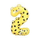 Vthoviwa 40インチ バルーンアルミ2 ヘリウム風船 数字バルーン2動物 0123456789,10-19,20-29,30,40,50,60,70,80,90,100 誕生日 カーニバル 飾り付け記念日パーティー装飾動物2 男女兼用 大きい しじヘリウム