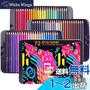 【送料無料】Roleness 色鉛筆 72色 油性色鉛筆 子供と大人の塗り絵 色鉛筆セット プロソフト芯色鉛筆 メタル収納ケース いろえんぴつ プレゼント