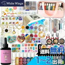 Ailes(エール) UV レジン アクセサリーキット uvレジン セット 厳選アイテムセット 必要な道具が揃ってる シャカシャカレジンも作れる (L)