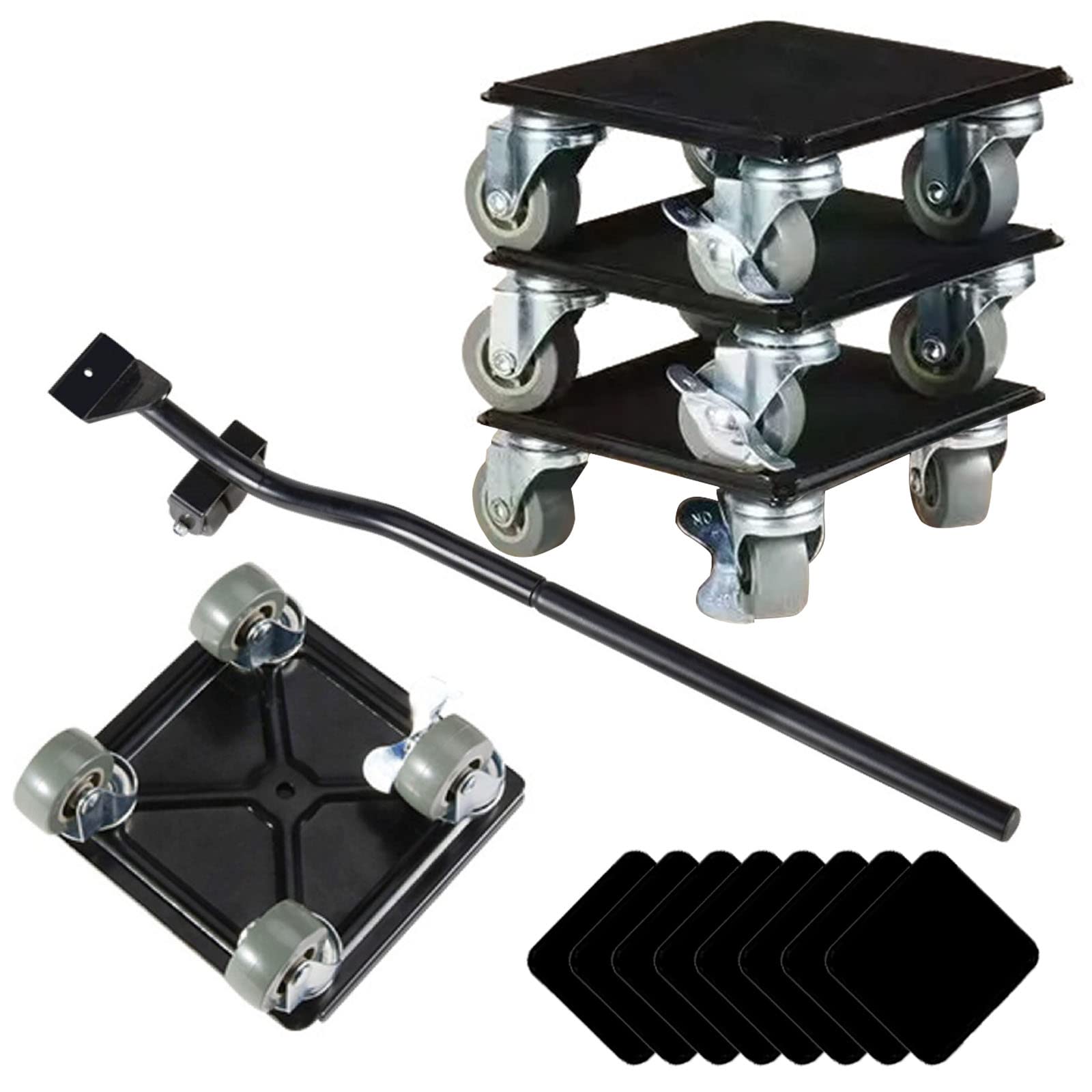 【送料無料】timiland 家具移動【4輪 耐荷重1300KG】360度回転 家具移動ツール らくらくヘルパー 家具 ..