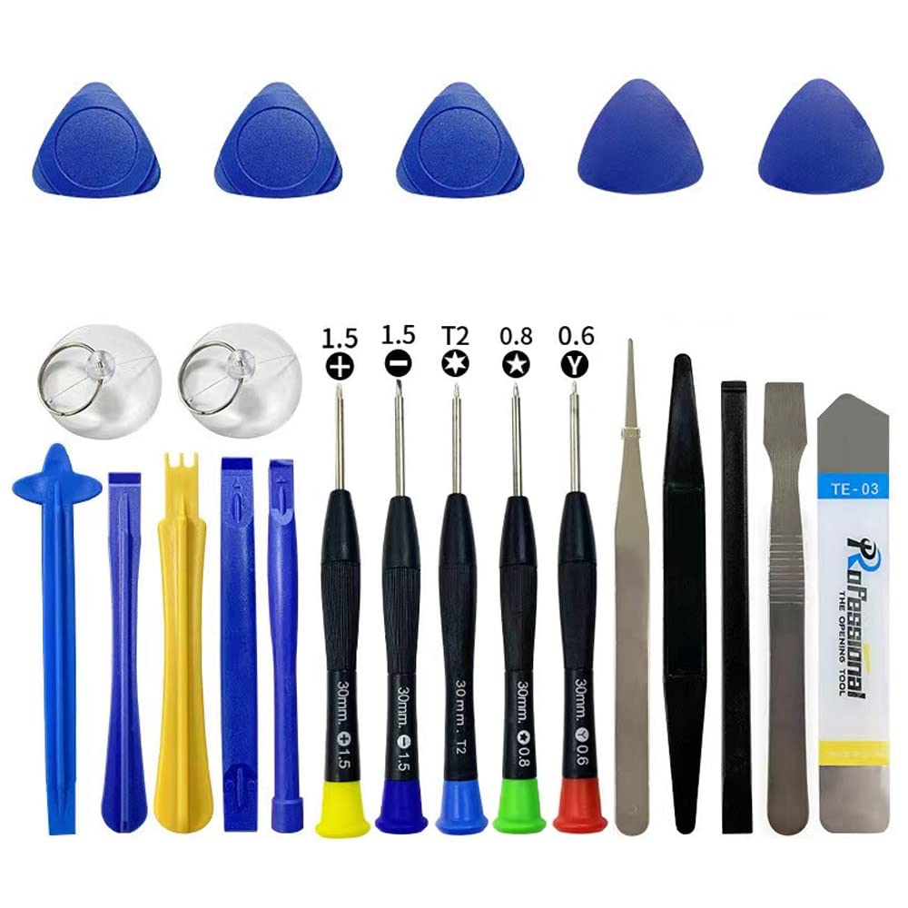 【送料無料】スマホ修理ツール 携帯電話修理用工具22個セット 携帯修理キット 携帯電話分解ツール 携帯電話画面取り外し・修復ツール iPhone iPad Android通用