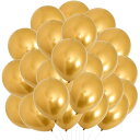 【送料無料】Senteria バルーン 風船 ゴールド 100個入り 小さい 10インチ 金属風船 丸型 極厚 誕生日会 結婚式 卒業 開店 店舗装飾 お祝い 記念日 イベント ハッピーバースデー パーティー