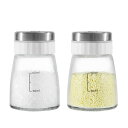 VKCHEF 調味料入れ スパイスボトル 調味料ポット 砂糖 塩コショウ入れ 新生活 ?料罐 調味料缶 キッチン 調味料ケース 密閉容器 満水容量150ml 適...