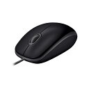 Logicool(ロジクール)【.co.jp限定】Logicool 有線 静音 マウス M110snBK 左右対称型 USB 簡単接続 有線マウス 静音マウス M110 ブラック 国内正規品