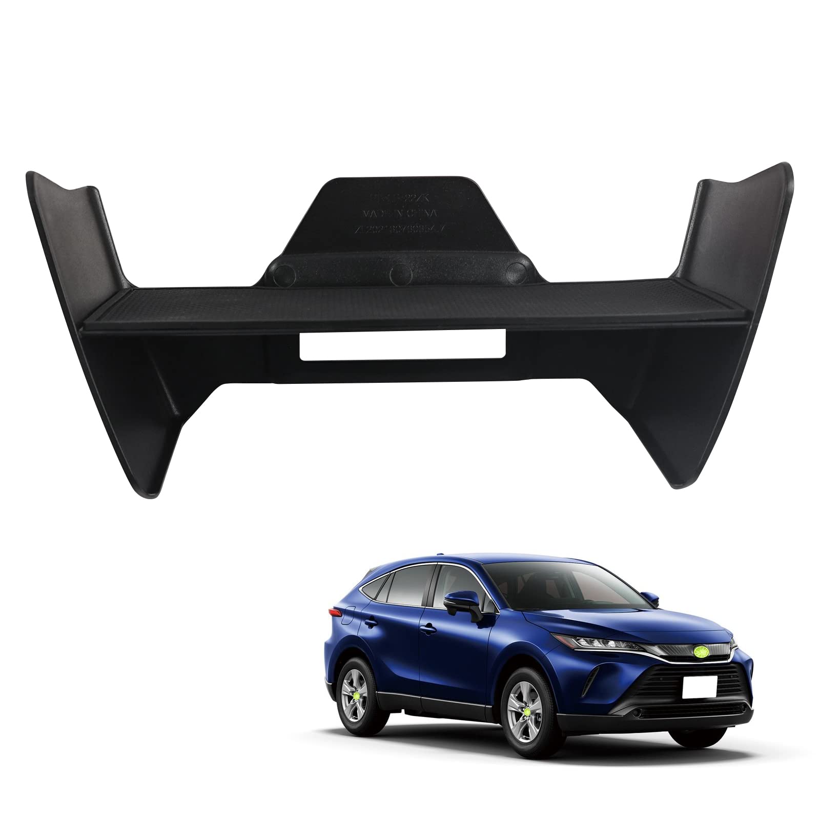 【送料無料】HUAHAO 新型 トヨタ ハリアー 80系 専用 センタートレイ 収納 トレイ コンソールボックス センターコンソール コンソールトレイ アクセサリー 二階段に収納 小物入れ ABS素材 ハリアー80系専用アクセサリー 内装パーツ カスタムパーツ