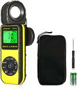 【送料無料】デジタル ルクスメーター BTMETER BT-881D 照度計 光度計 露出計 0.01-400,000Lux照度測定器、気温測定器搭載、高精度計...