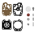 【送料無料】草刈り機 キャブレター 部品 プライマリーポンプ パーツ - ワルボロWYJ・WYL系に適用 キャブレター修理用 ダイヤフラムセット 刈払機 芝刈り機用 互換品 12セット