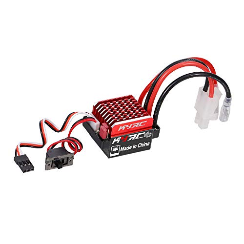 【送料無料】GoolRC 60A ESC RCカーESC ブラシ付き電動スピード コントローラー 6V/ 2A BEC 1/ 10 Traxxas TRX-4 Trx-6 D90 HSPRedcat RC 4WDタミヤアキシャルSCX10 HPI DIY RCカー用