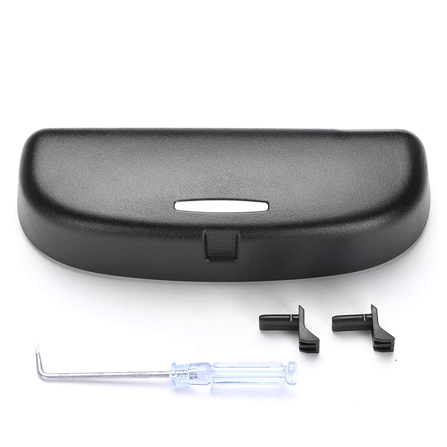 【送料無料】ruiya 新型 BMW X1 F48 / BMW X3 G01 / BMW X5 G05 専用 サングラスケース サングラスホルダー サングラス 収納ケース 取付工具付き 内装パーツ 3色選択 (ブラック)