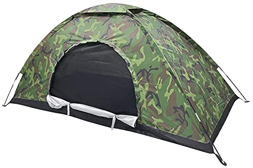 【送料無料】Sutekus 超軽量 ソロテント 自転車＆バイク ツーリング用 迷彩柄 携帯しやすい パックテン..