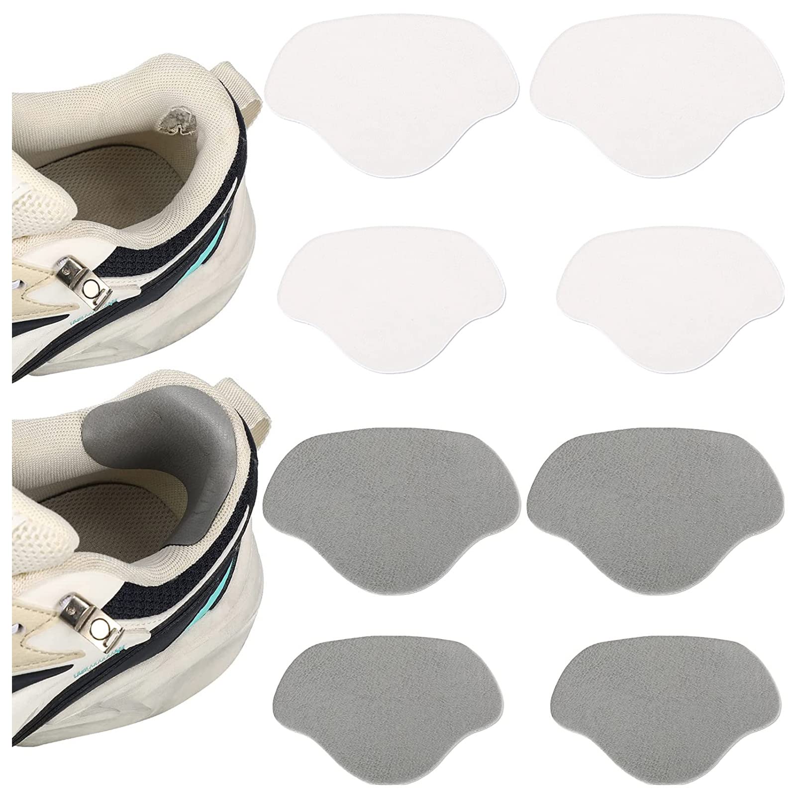 【送料無料】かかと修理 パッチ シューズ補修材 スニーカー修復 靴修理内側シール 靴ずれ防止 踵保護 ..