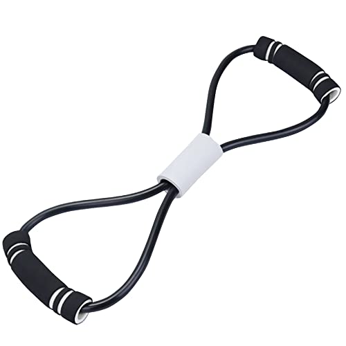 【送料無料】YFFSFDC ストレッチチューブ 筋トレチューブ 8字タイプ 弾性 ゴムチューブヨガ ピラティス..