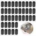 【送料無料】PAVIKE 保護ラック脚 40個セット 保護ラックの足 キッチンシンクのグリッドフィート キッチンシンクラックフィート シンクグリッド保護用プロテ...